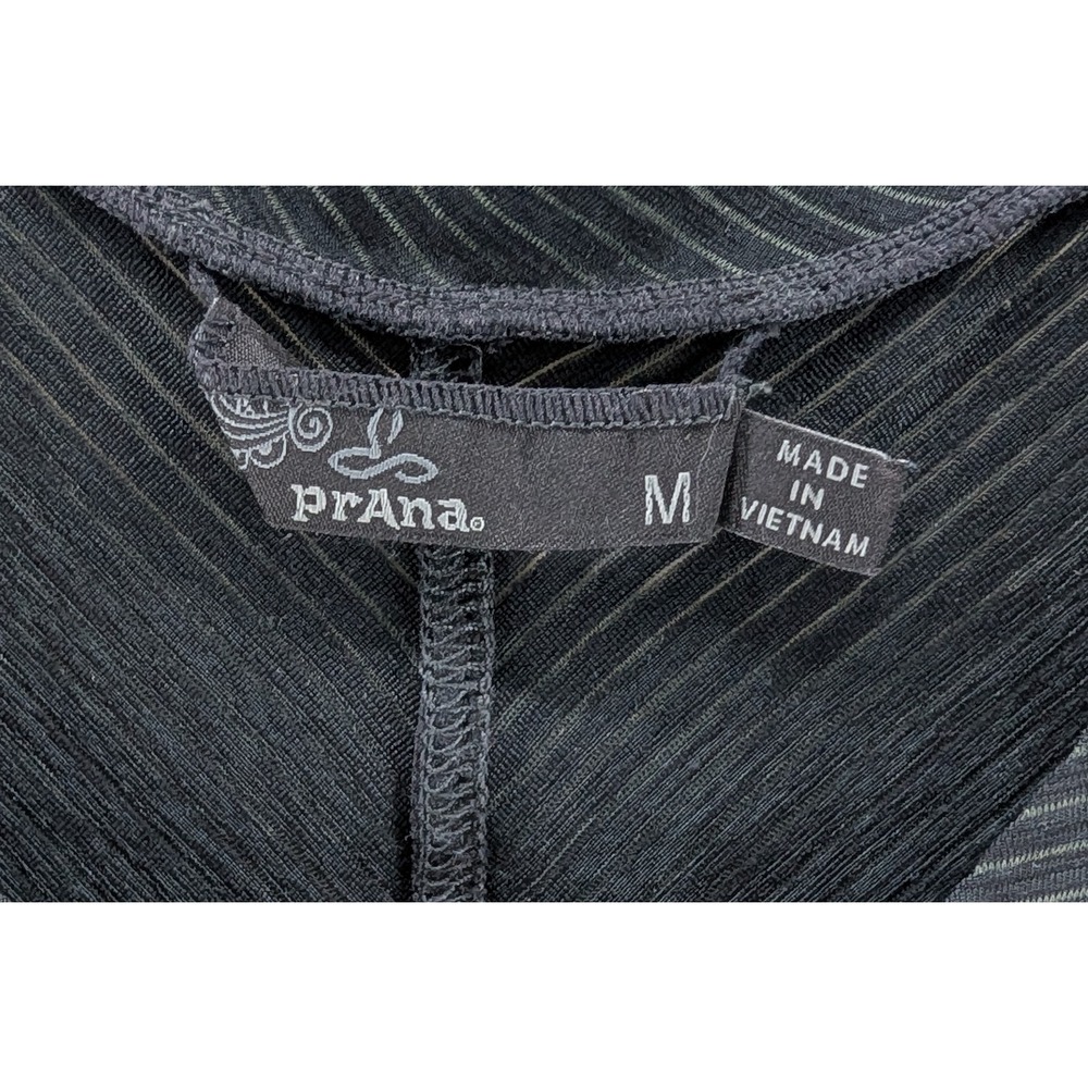 prAna Eldora Tank Size M, Black Grey Stripe - Picture 3 of 5